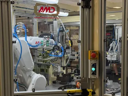 Automated test and inspection station for quality control
